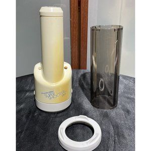 Proctor Silex Super Shooter Plus Cookie Press parts:Barrel, Cap, Gun & Box As Is